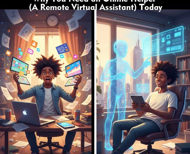Why You Need an Online Helper (A Remote Virtual Assistant) Today
