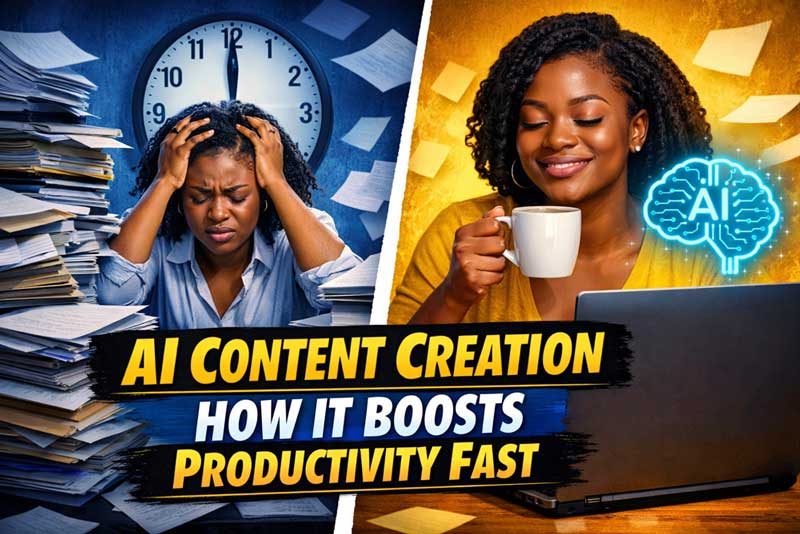 AI Content Creation How It Boosts Productivity Fast