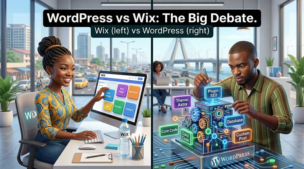 WordPress vs Wix Which Is Better for Nigerian Businesses